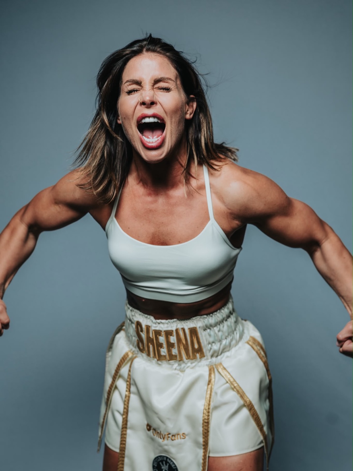 Franciska Szabo in her Sheena Misfit Boxing promo shot